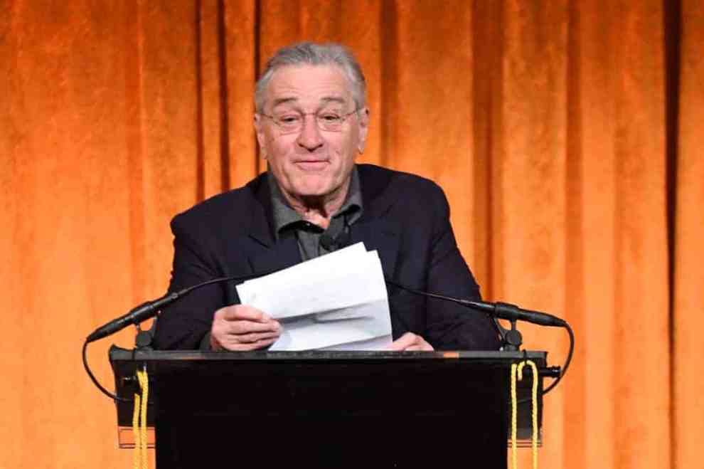 Robert De Niro speaks onstage during the National Board of Review Annual Awards Gala 2018