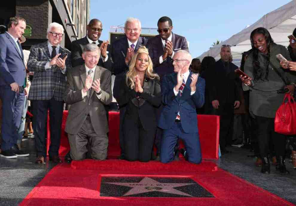 Mary J. Blige getting her Hollywood Walk of Fame Star
