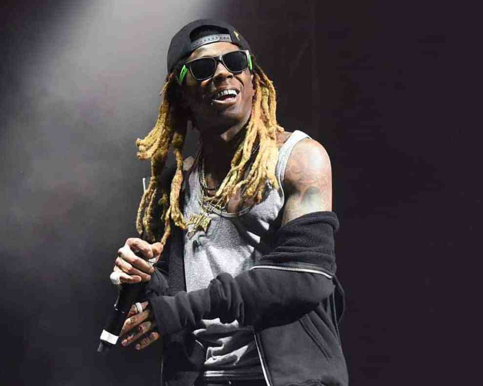 Lil Wayne makes a surprise appearance during the Hot 107.9 Birthday Bash