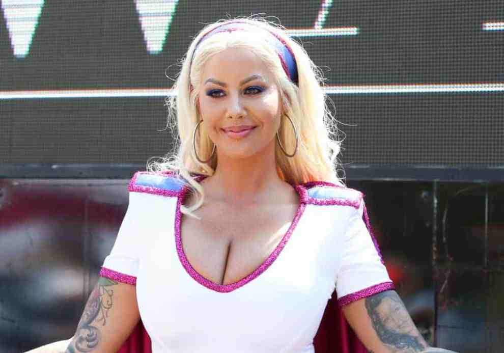 Amber Rose attends the 3rd annual Amber Rose SlutWalk