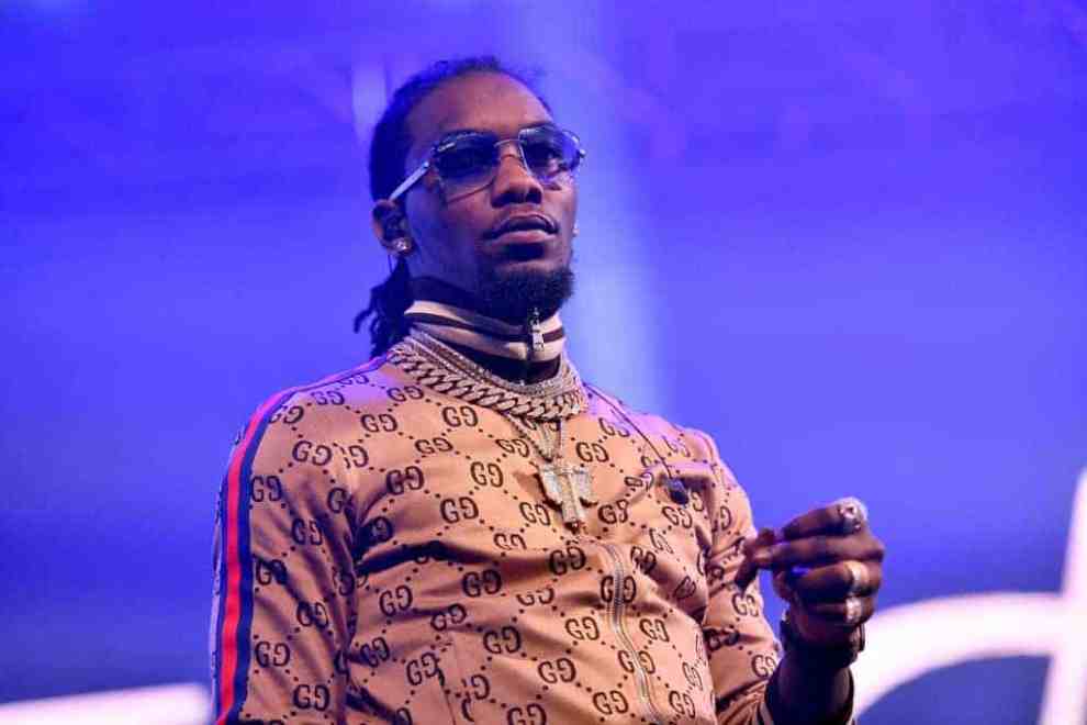 Offset  of the group Migos performs onstage at the Rolling Loud Festival December 2017