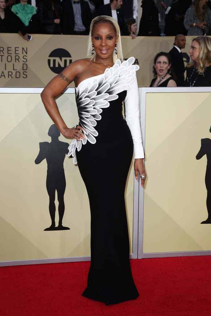 Mary J. Blige attends the 24th Annual Screen Actors Guild Awards 2018