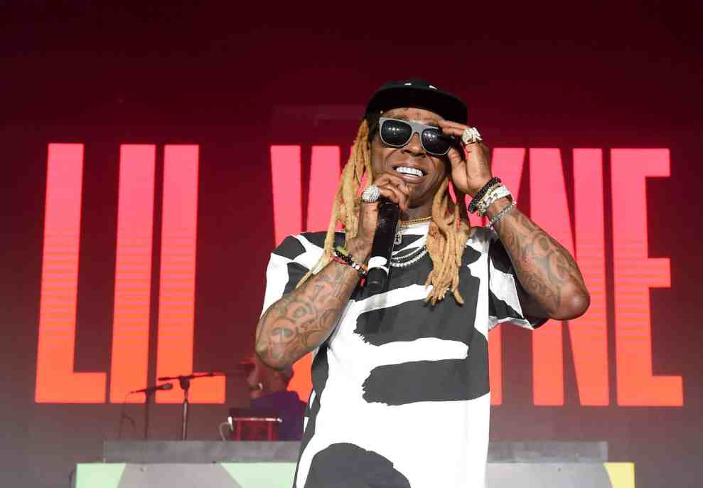 Lil Wayne performs at BACARDI