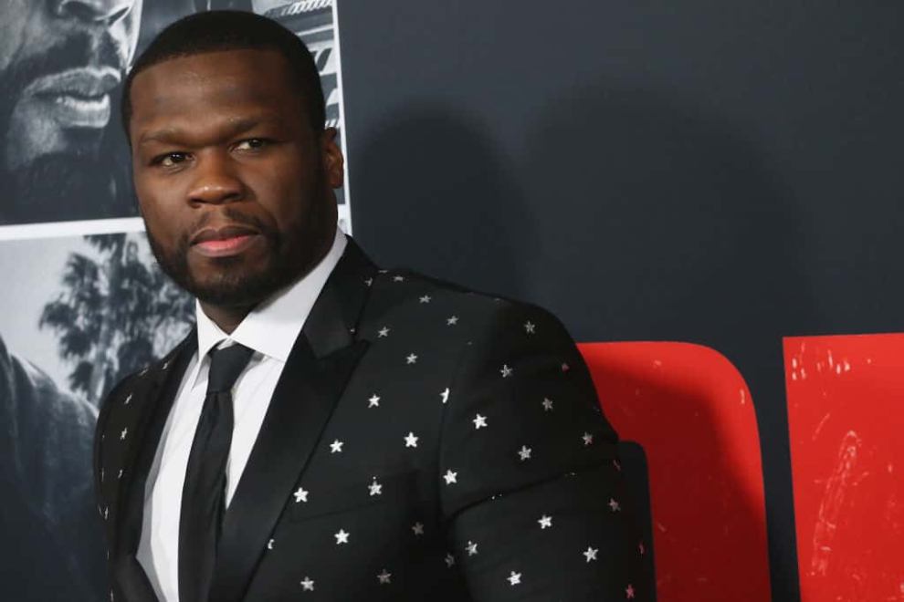 Curtis '50 Cent' Jackson arrives at the Premiere Of STX Films' 'Den Of Thieves