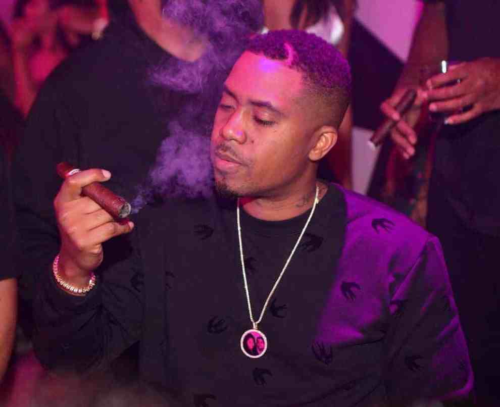 Nas Hosts Gold Room Atlanta October 17