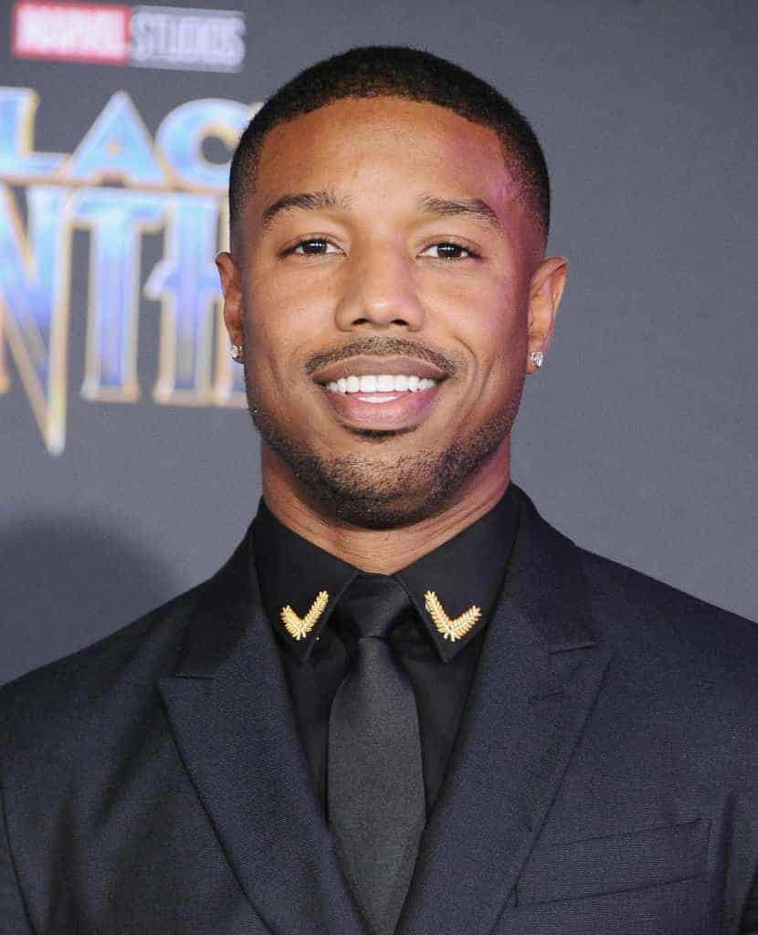 Michael B. Jordan attends the Los Angeles Premiere 'Black Panther' at Dolby Theatre on January 29