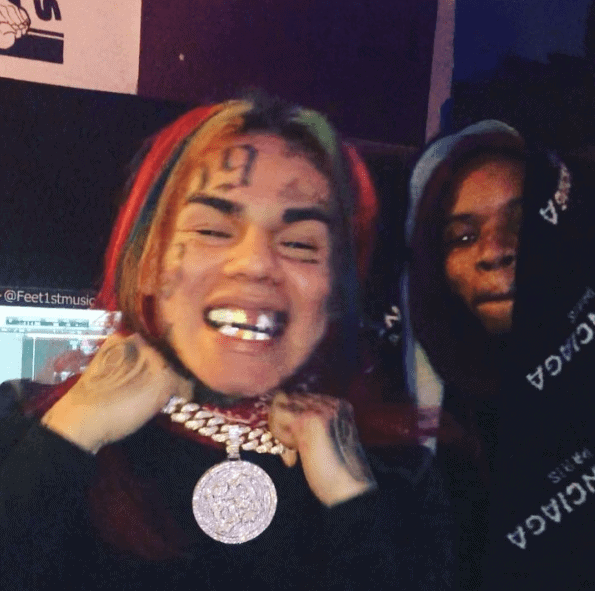 Tekashi 6ix9ine and Tory Lanez on Instagram