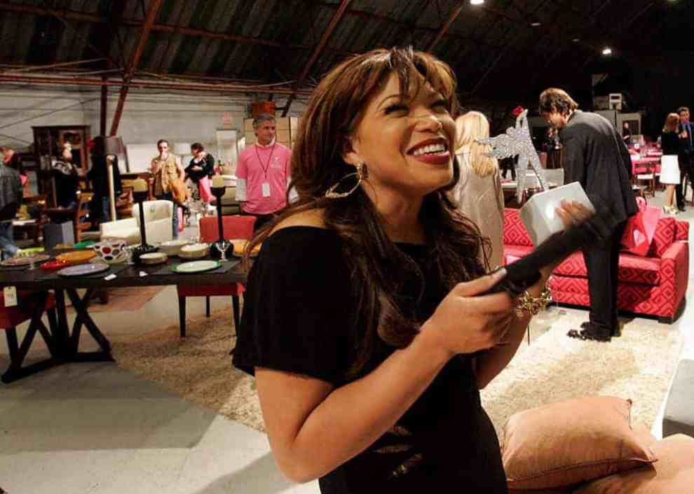 Tisha Campbell honored at Divine Design 2005 fundraiser to benefit Project Angel Food