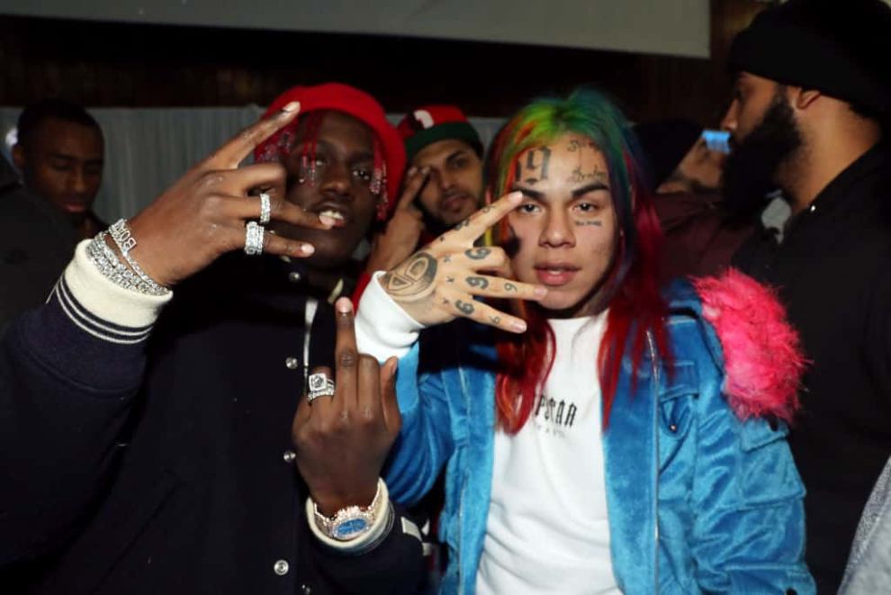 Lil Yachty and Tekashi 69 attend The 2017 'Winter Wonderland' Holiday Charity Event hosted by La La Anthony