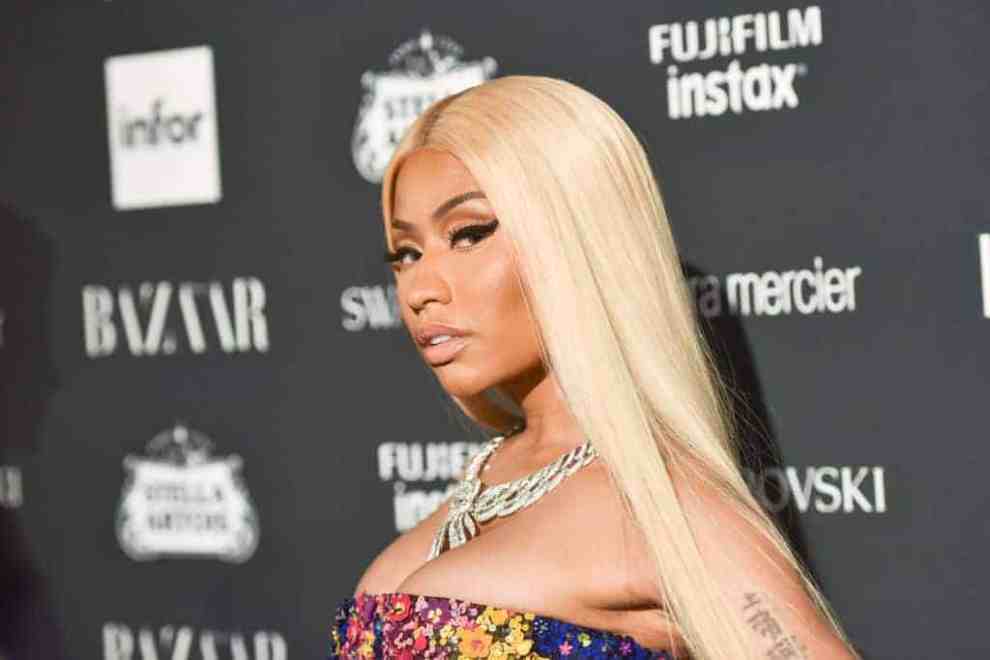 Nicki Minaj attends 2017 Harper's Bazaar Icons