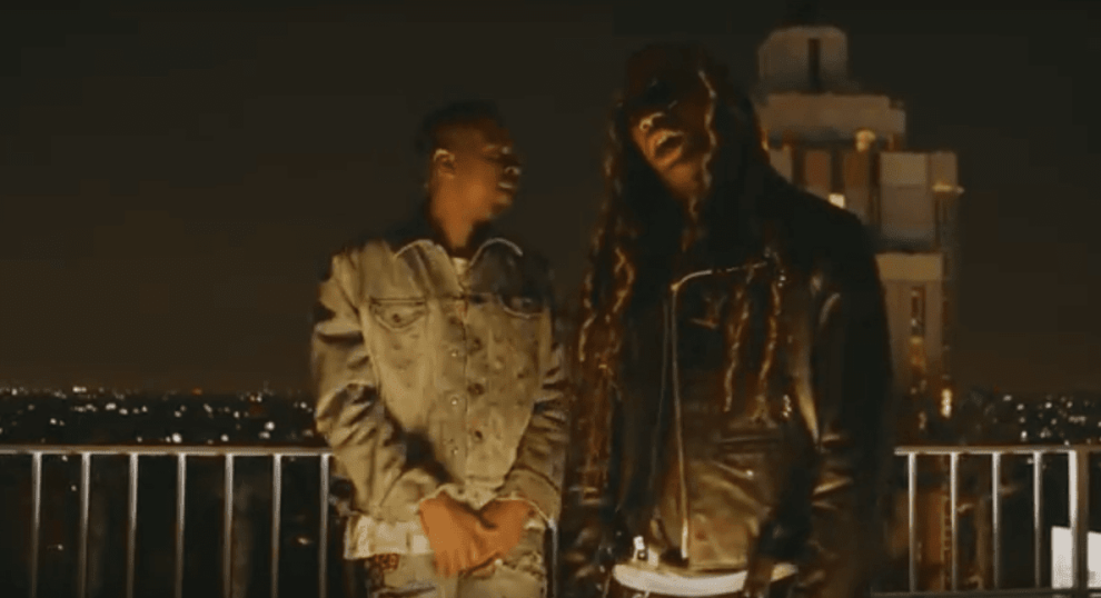 Screenshot from video DJ Mustard & RJMrLA Ft. Ty Dolla $ign - Is It Min