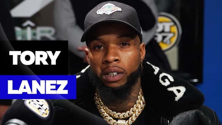 Tory Lanez in Hot 97 Studio