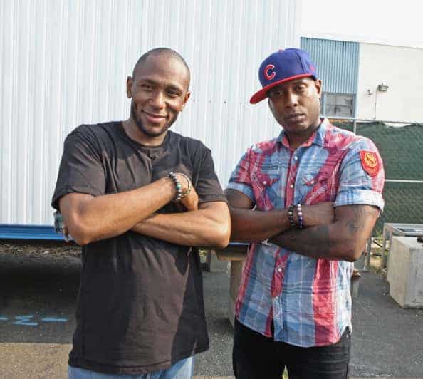 Mos Def and Talib Kweli Attend The 8th Annual Rock The Bells Festival At Governers Island