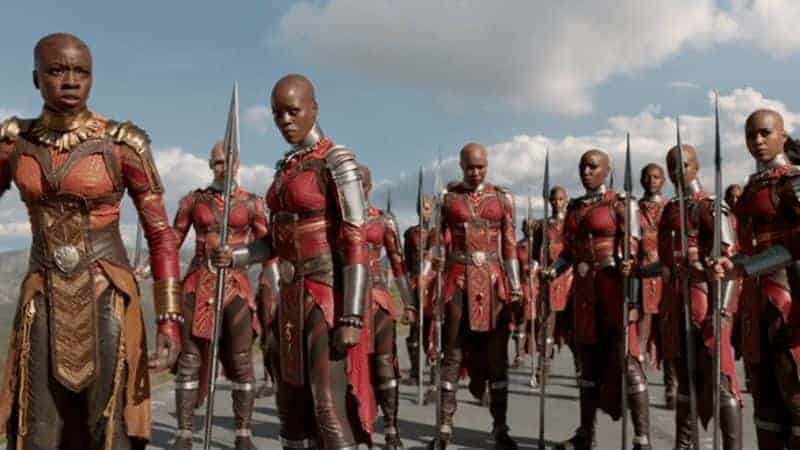 Dora milaje from 'Black Panther'