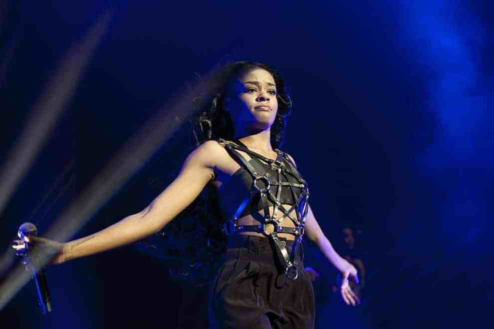 Azealia Banks performs at Brixton Academy