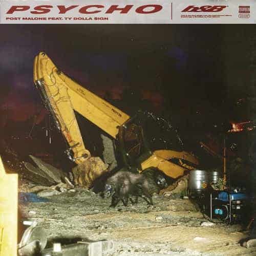 Post Malone ft. Ty Dolla $ign - Psycho Artwork