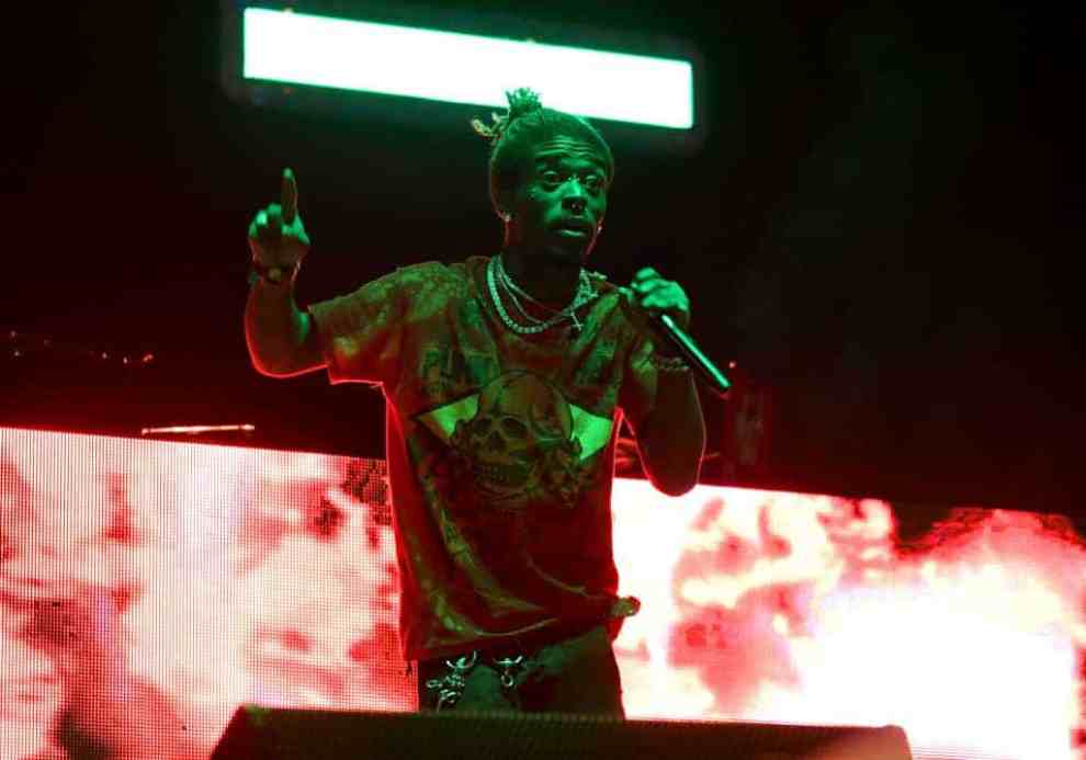 Lil Uzi Vert Lil Uzi Vert performs at adidas Creates 747 Warehouse St. - an event in basketball culture on February 17