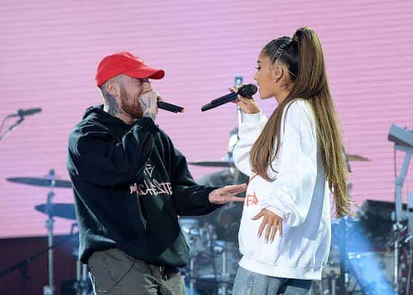 Ariana Grande and Mac Miller