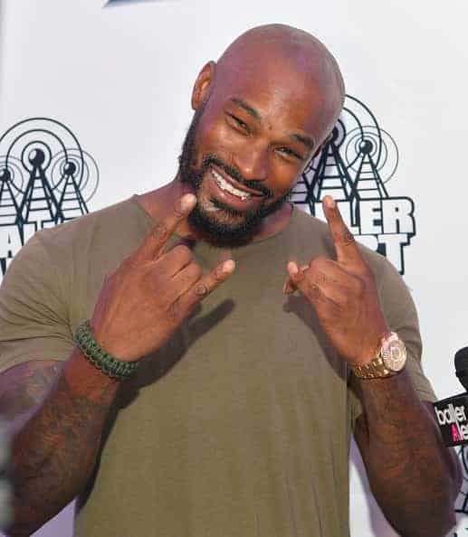Tyson Beckford attends Baller Alert's Bowl With a Baller at Basement Bowl on October 5