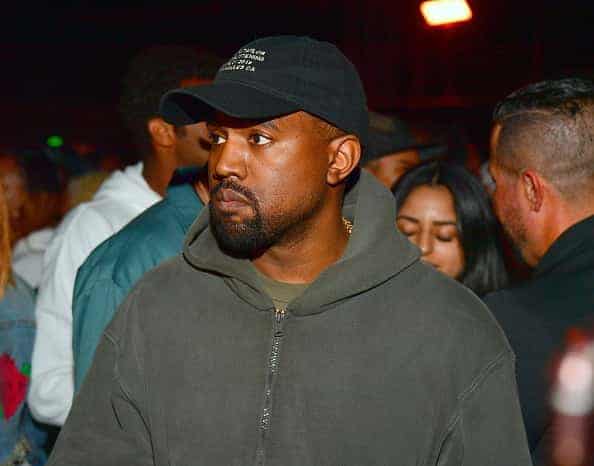 Kanye West at Teyana Taylor Album Release