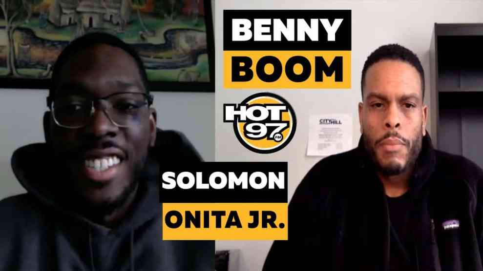 Benny Boom & Solon Onta JR. on Ebro in the Morning