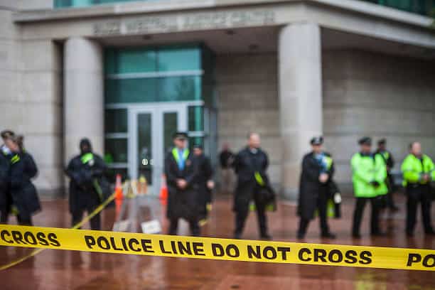 Police Don’t Cross line