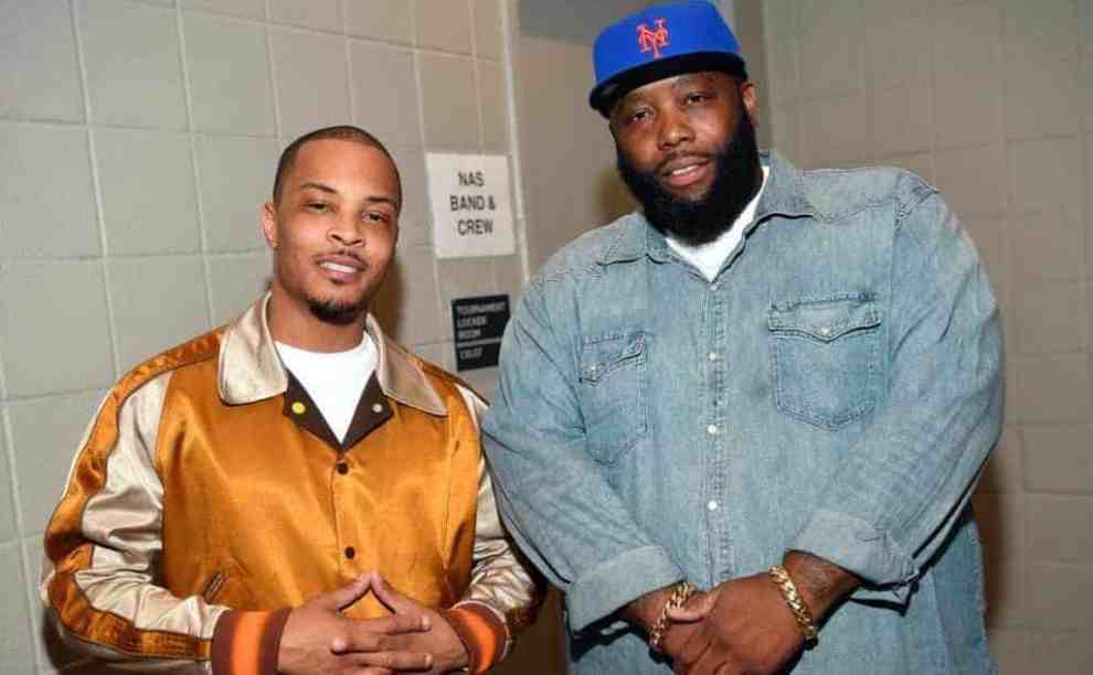 T.I. and Killer Mike standing side by side