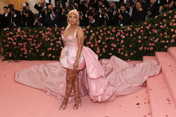 Nicki Minaj attends the 2019 Met Gala celebrating "Camp: Notes on Fashion" at The Metropolitan Museum of Art on May 6