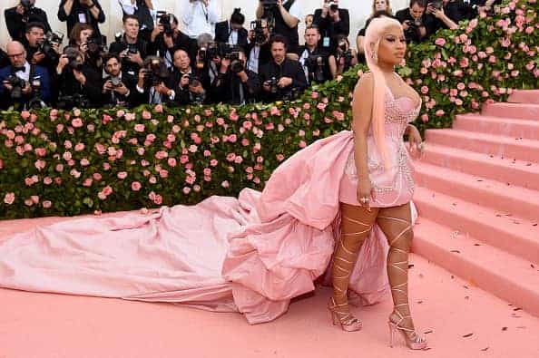 Nicki Minaj attends The 2019 Met Gala Celebrating Camp: Notes on Fashion at Metropolitan Museum of Art on May 06