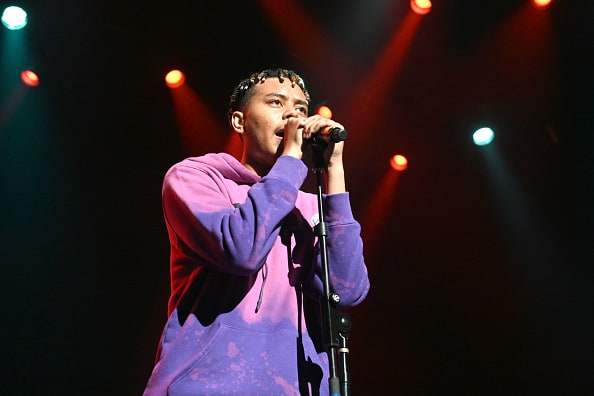 Rapper YBN Cordae performs onstage during the XXL Freshman Concert at The Novo Theater at L.A. Live on July 25
