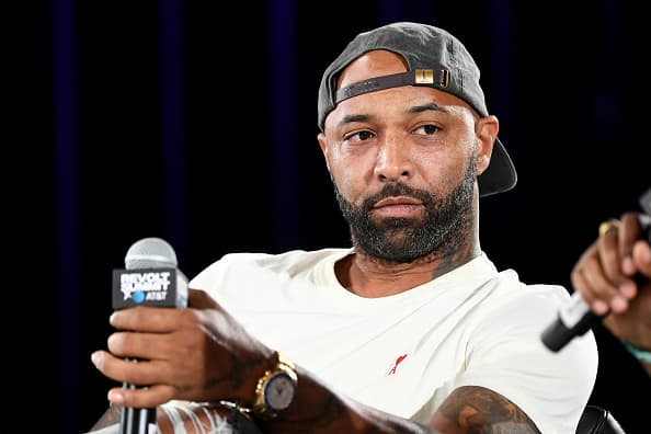 Joe Budden speaks onstage during day 2 of REVOLT Summit x AT&T Summit on September 13