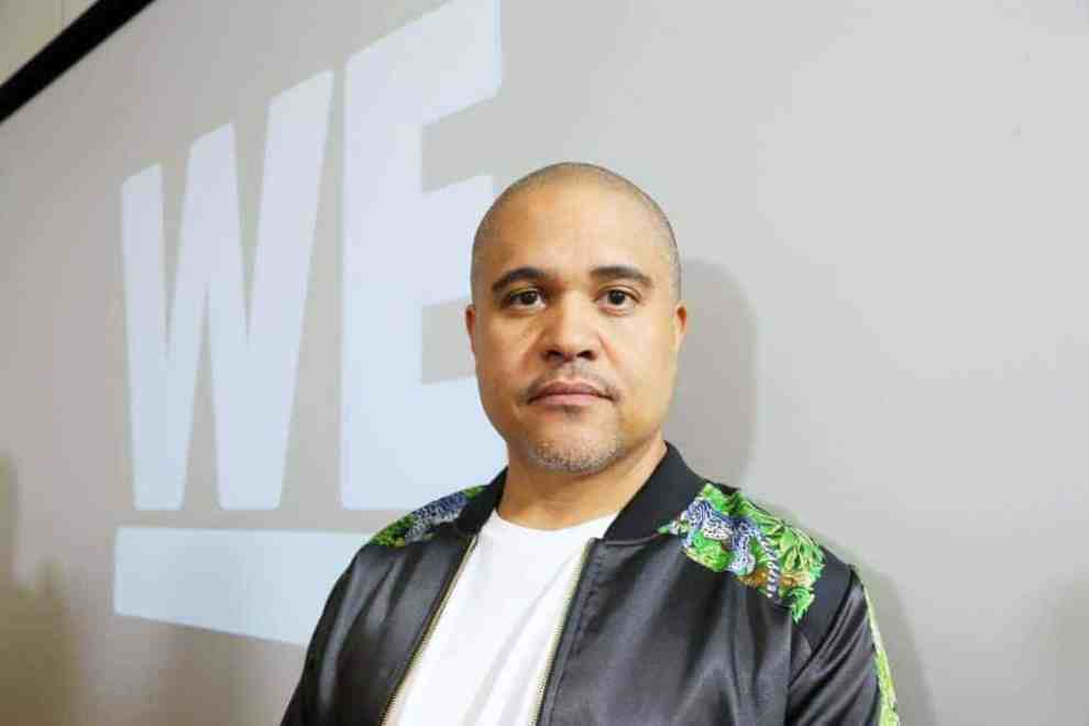 Irv Gotti looking at the camera