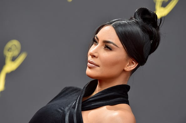 Kim Kardashian West attends the 2019 Creative Arts Emmy Awards on September 14