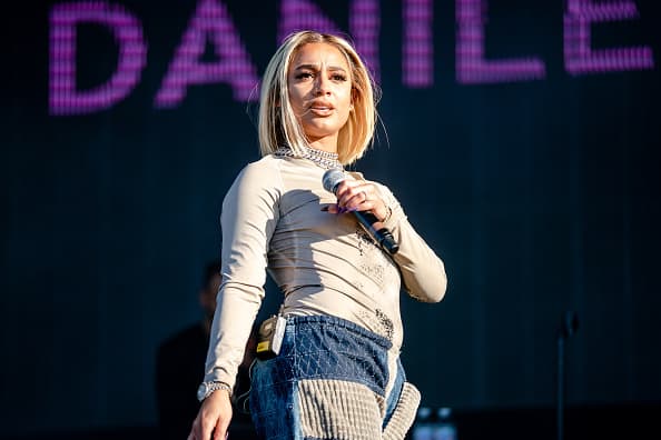 DaniLeigh performs at the Voodoo Music & Arts Experience at City Park on October 27