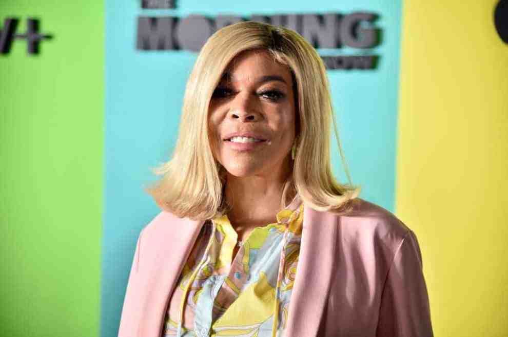 Wendy Williams wearing pink