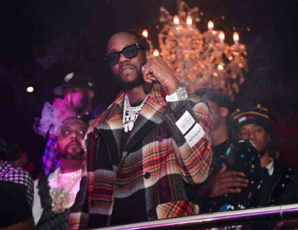 2 Chainz posing with shades on