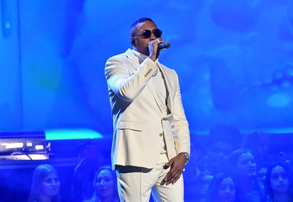 Nas performs onstage during the 62nd Annual GRAMMY Awards at Staples Center on January 26