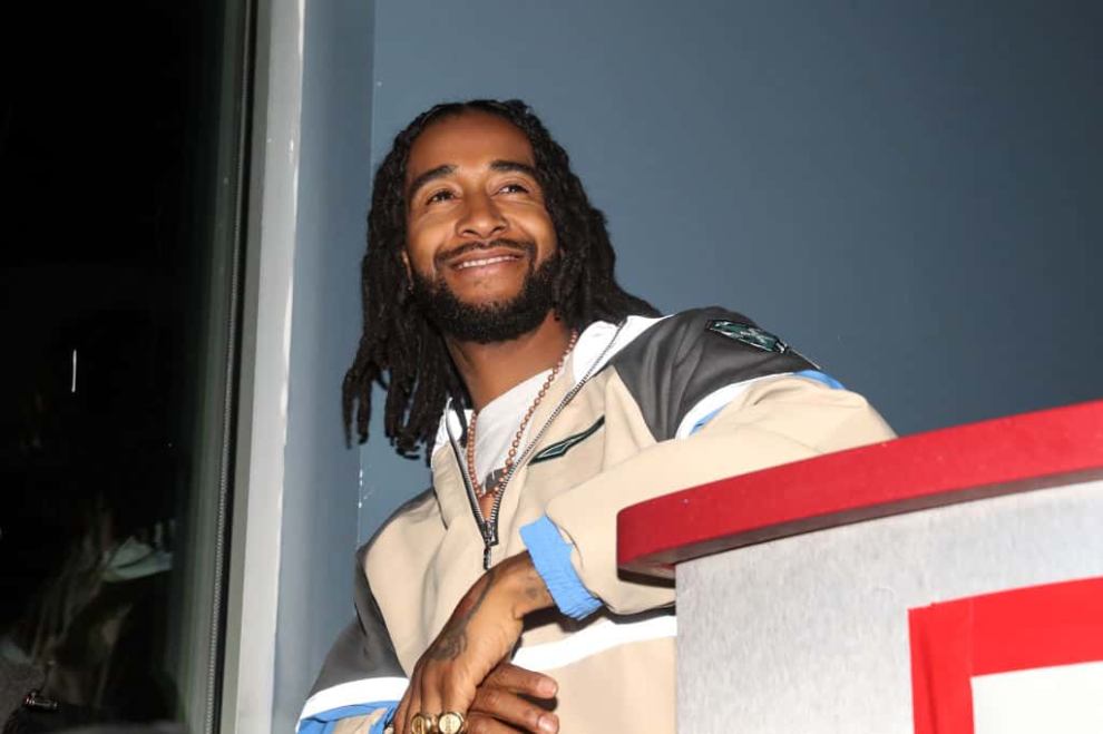 Omarion Smiling at the camera