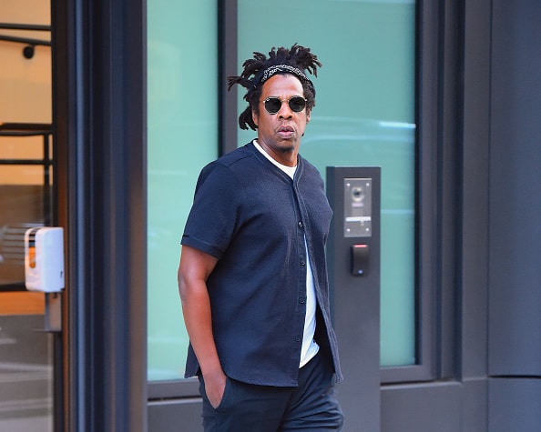 Jay-Z is seen on September 18