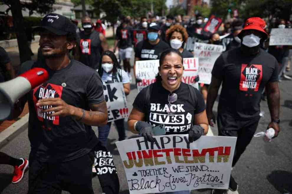 Juneteenth Marches Across Country