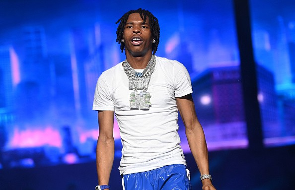 Lil Baby performs onstage during Hot 107.9 Birthday Bash 25 at Center Parc Credit Union Stadium at Georgia State University on July 17