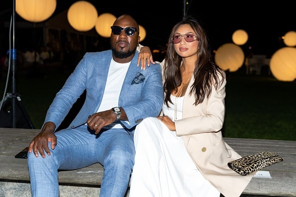 Jeezy and Jeannie Mai attends the Prabal Gurung NYFW Fashion Show at Robert F. Wagner Park on September 08