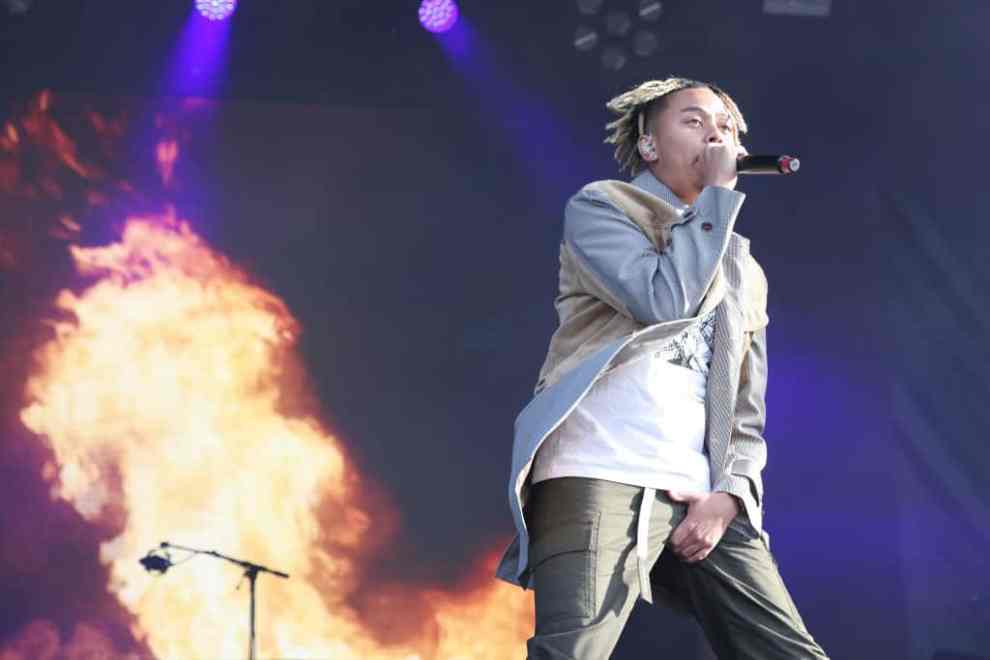 Cordae performs during the 2021 Governors Ball Music Festival at Citi Field on September 25