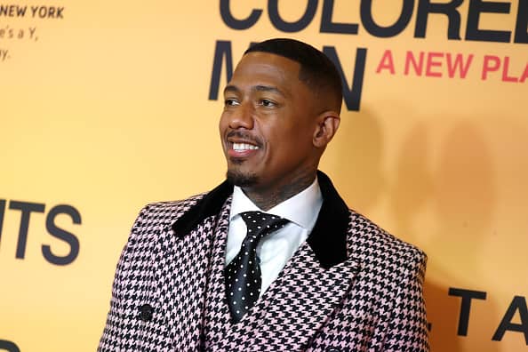 Nick Cannon attends "Thoughts Of A Colored Man" opening night at Golden Theatre on October 13