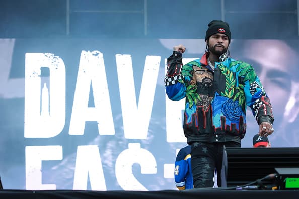 Dave East performs during Rolling Loud New York 2021 at Citi Field on October 28