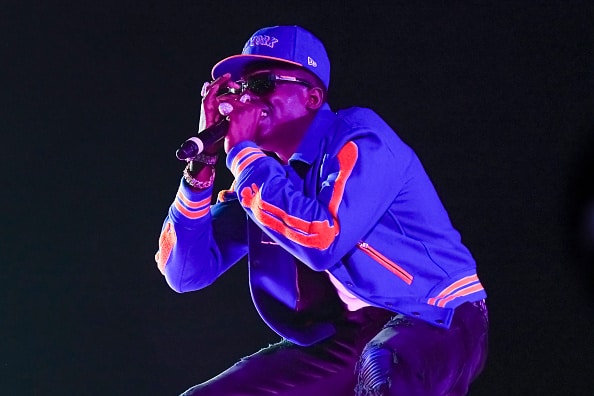 Bobby Shmurda performs during Rolling Loud New York 2021 at Citi Field on October 28