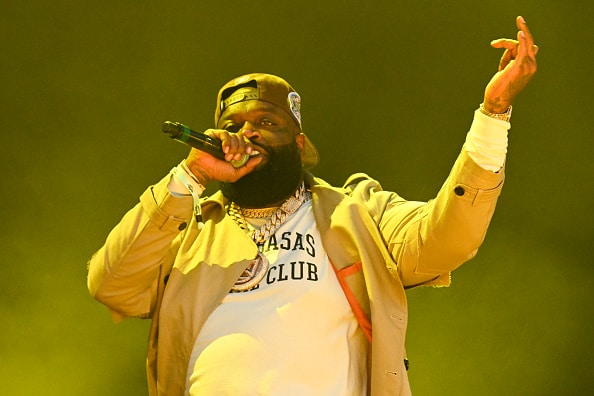 Rick Ross performs at the Rolling Loud NYC music festival in Citi Field on October 29