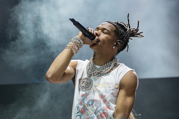 Lil Baby performs onstage during the third annual Astroworld Festival at NRG Park on November 05