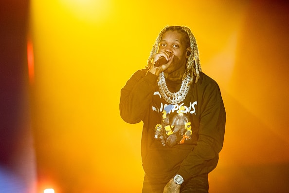 Lil Durk performs during Rolling Loud at NOS Events Center on December 10