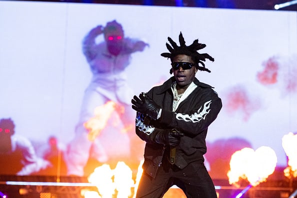 Kodak Black performs during Rolling Loud at NOS Events Center on December 11